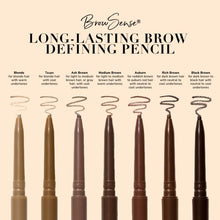 Load image into Gallery viewer, BLACK BROWN BROW DEFINING PENCIL - BrowSense