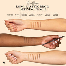 Load image into Gallery viewer, BLACK BROWN BROW DEFINING PENCIL - BrowSense