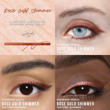 Load image into Gallery viewer, ROSE GOLD LONG LASTING EYELINER PENCIL - EyeSense