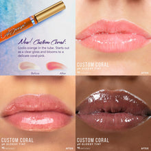 Load image into Gallery viewer, CUSTOM CORAL PH GLOSSY TINT GLOSS- LipSense