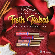 Load image into Gallery viewer, FRESH BAKED GLOSS MINI HOLIDAY SET of 4 (2020 & 2021) - LipSense