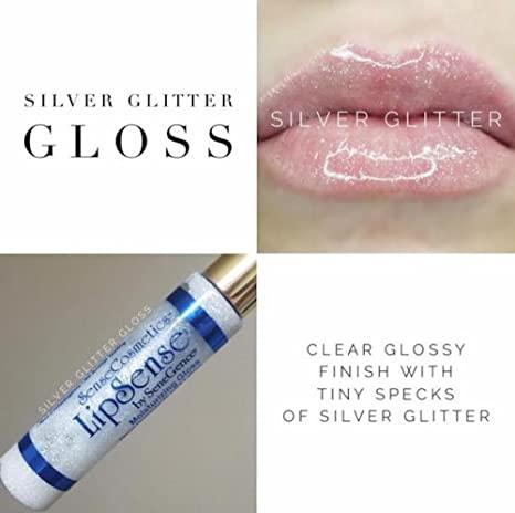 LipSense® Silver Glitter Gloss –