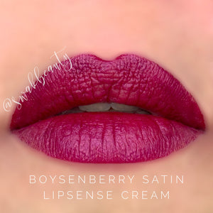BOYSENBERRY SATIN LIPSENSE CREAM (FORMERLY HYDRAMATTE)  - LipSense