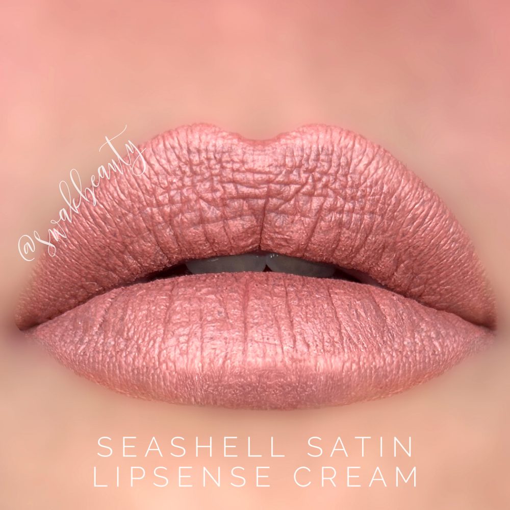 SEASHELL SATIN LIPSENSE CREAM (FORMERLY HYDRAMATTE) - LipSense – TOOKISSY