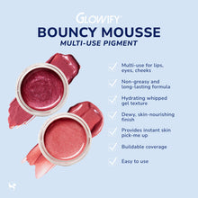 Load image into Gallery viewer, ETHEREAL ROSE - GLOWIFY BOUNCY MOUSSE MULTI USE PIGMENT
